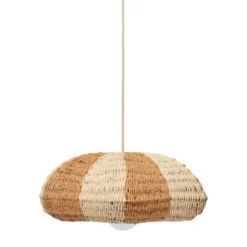 Ferm Living Rivan Lampenkap - Papier - Natural / Off-White