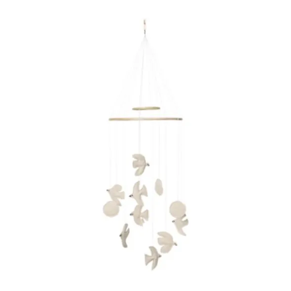 Ferm Living Swif Bird Mobiel - Gebroken Wit