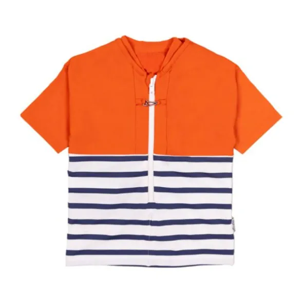 Floatee Anti-Verdrinking T-shirt Korte Mouwen - 3 Jaar - Oranje