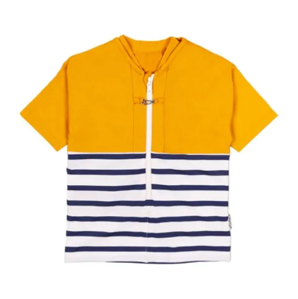Floatee Anti-Verdrinking T-shirt Korte Mouwen - 4 Jaar - Geel