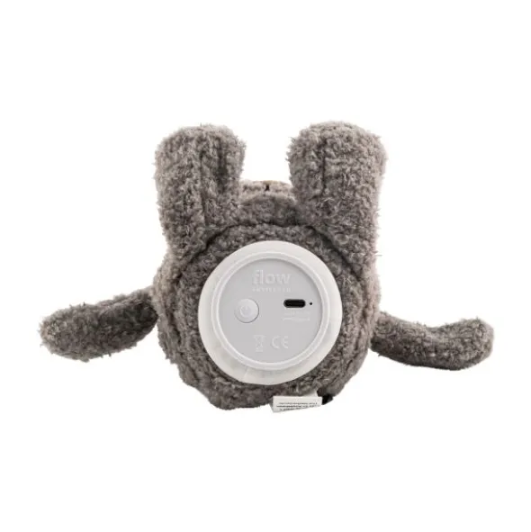 Flow Amsterdam Lou Plush Night Light – Grey