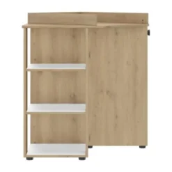 Galipette Arthur Hoek Luiertafel - Eikenhout - Wit