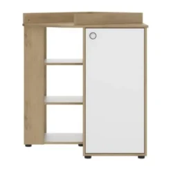 Galipette Arthur Hoek Luiertafel - Eikenhout - Wit