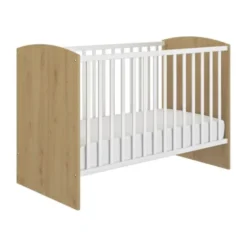 Galipette Arthur Ledikant - 60x120 cm - Eikenhout - Wit