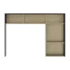 Gami Nael Cosy Hoofdbord - Rookwood Eik - 146 x 104 x 22 cm