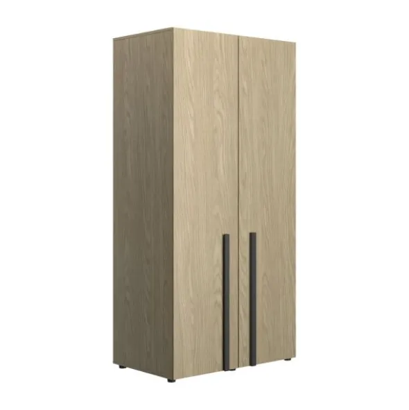 Gami Nael Kledingkast - Rookwood Eik - 2-Deurs