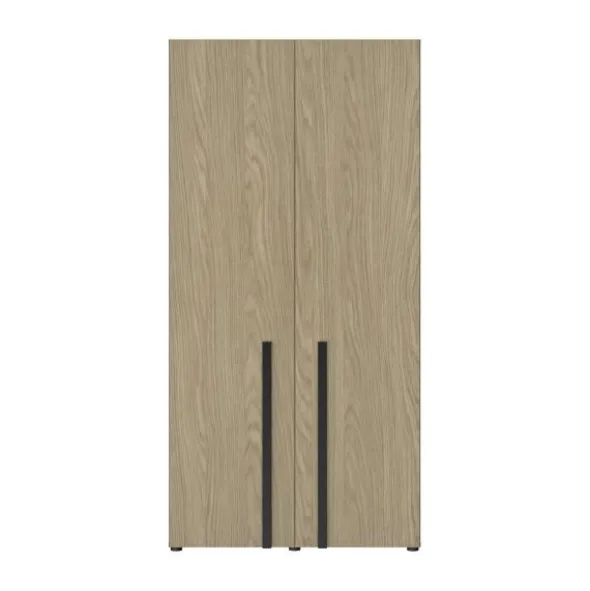 Gami Nael Kledingkast - Rookwood Eik - 2-Deurs