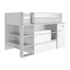 Gautier Dimix Ultracompacte Hoogslaper - 90 x 200 cm - Wit/Grijs