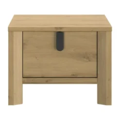 Gautier Lugano Nachtkastje 1 Lade - Artisan Eiken