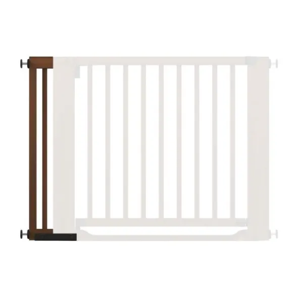 Geuther Easylock Verlengstuk - Hout - 10 cm - Walnut