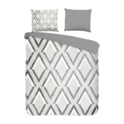 Good Morning Alice Dekbedovertrek - Grey - 200 x 220 cm