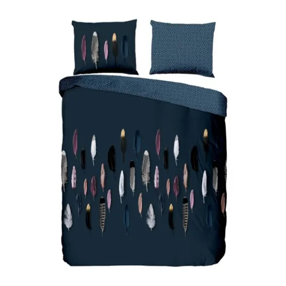 Good Morning Feathers Dekbedovertrek - 200 x 220 cm - Blue
