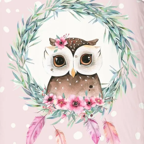 Good Morning Olwi Dekbedovertrek - Pink - 140 x 220 cm