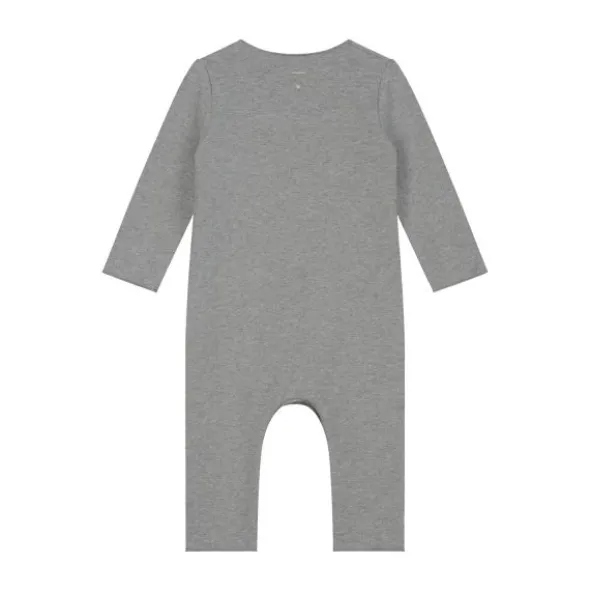 Gray Label Babypakje met Drukknopen - Grey Melange - 0-3M