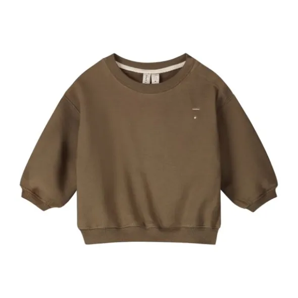 Gray Label Sweater - Dropped Shoulder - 0-3 Mnd - Blue Grey