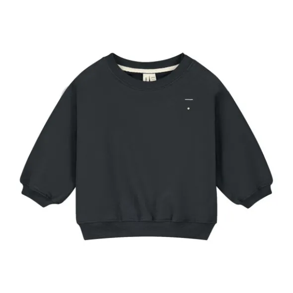 Gray Label Sweater - Dropped Shoulder - 0-3 Mnd - Blue Grey