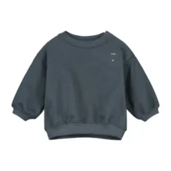Gray Label Sweater - Dropped Shoulder - 0-3 Mnd - Blue Grey