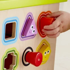Hape Speelkubus met Kralenspiraal - Country Critters