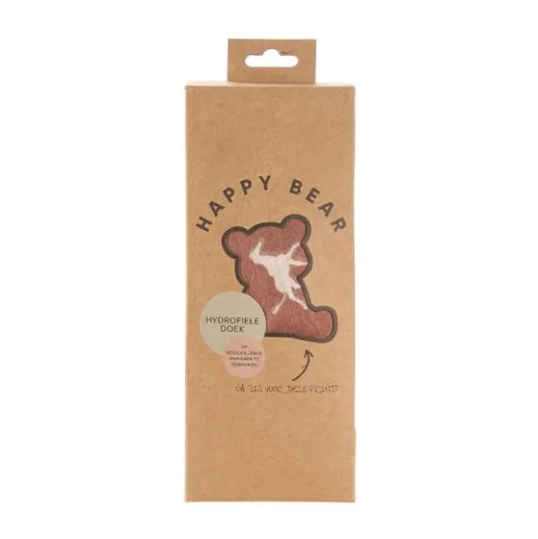 HappyBear Savanna Hydrofiel Luier 120 x 120 cm