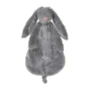 Happy Horse Konijn Richie Knuffeldoekje - 25cm - Deep Grey
