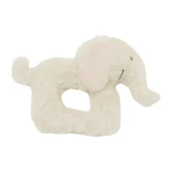 Happy Horse Olifant Rammelaar - Ezzy Rattle - 12 cm - Ivory