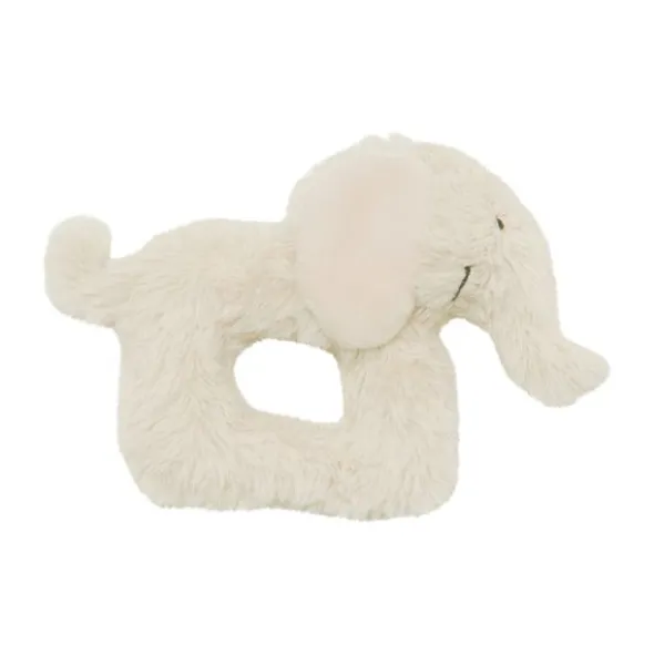 Happy Horse Olifant Rammelaar - Ezzy Rattle - 12 cm - Ivory