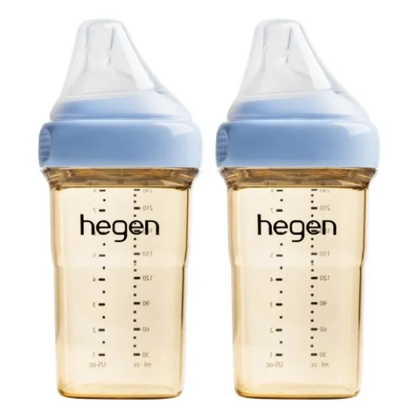 Hegen Babyfles PPSU - 240 ml - 2-Pack - Blauw