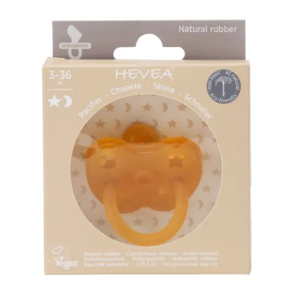 Hevea Classic Fopspeen Orthodontisch 3-36 Mnd