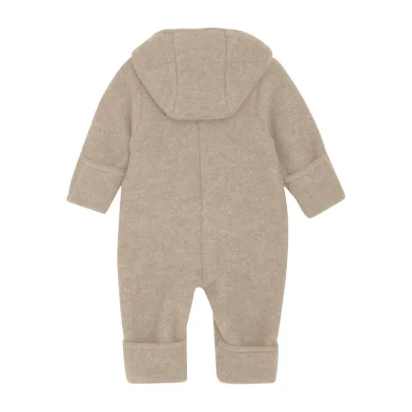 HUTTEliHUT - Boxpakje - Wool Fleece - Camel Melange - mt.62