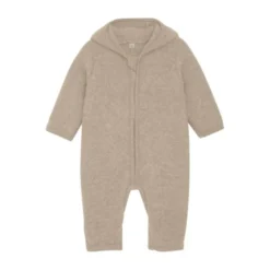 HUTTEliHUT - Boxpakje - Wool Fleece - Camel Melange - mt.62