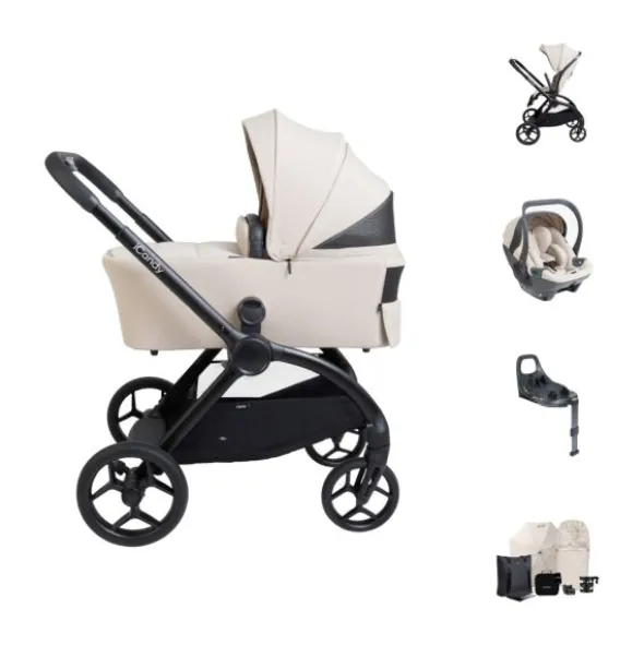 ICandy Core 2 Kinderwagen 3-in-1 - Complete Travel Bundel - Sandstone