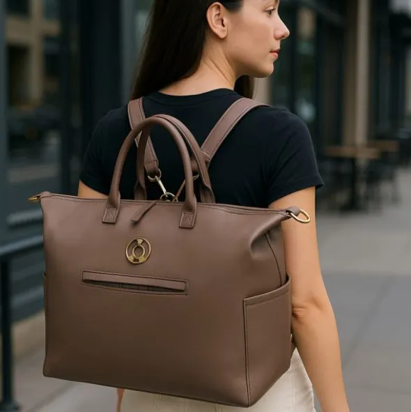 Isoki Luiertas - Bronte Bag - Mocha