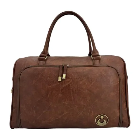 Isoki Zip Satchel Luiertas Redwood Chestnut