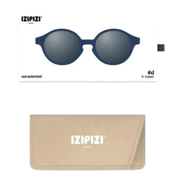 Izipizi Zonnebril Baby - Model D - 0-3 Jaar - Denim Blue