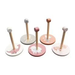 Jep! Kids Ring Toss - Taupe/Pink