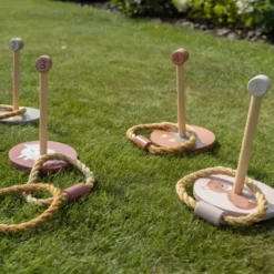 Jep! Kids Ring Toss - Taupe/Pink