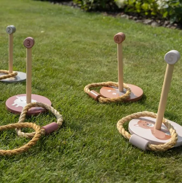 Jep! Kids Ring Toss - Taupe/Pink