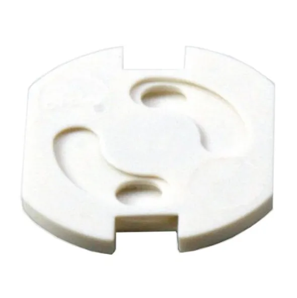 Jippie's Draaistopcontactbeveiliger Wit 12 Stuks