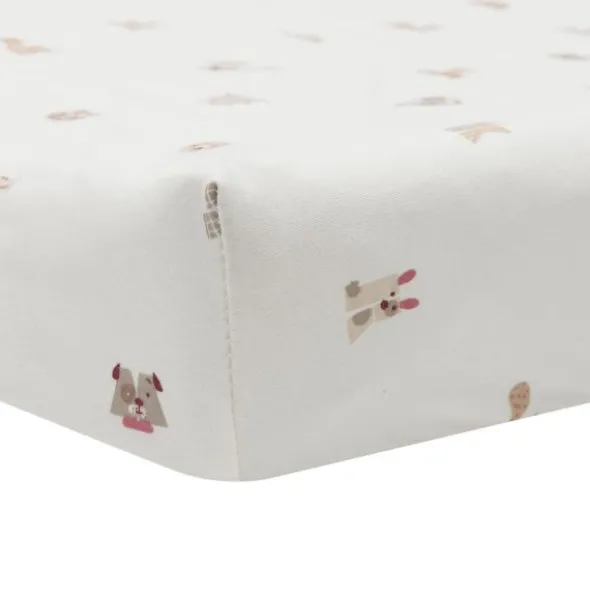 Jollein Aankleedkussenhoes - Jersey - 50 x 70 cm - Teddy Bear