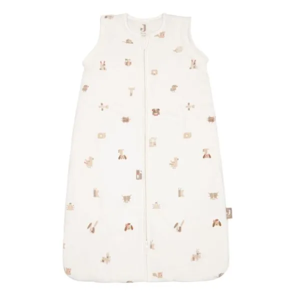 Jollein Baby Slaapzak met Afritsbare Mouw Sleepy Miffy Terry - Biscuit - 90 cm