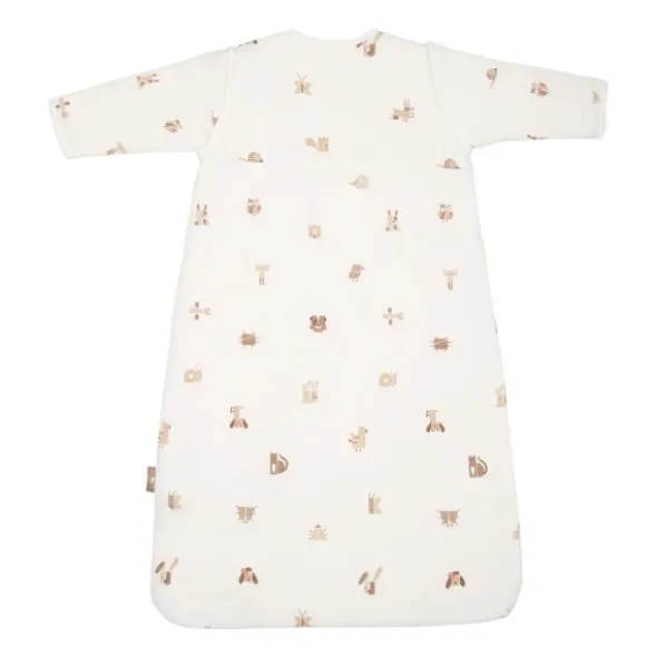 Jollein Baby Slaapzak met Afritsbare Mouw Sleepy Miffy Terry - Biscuit - 90 cm