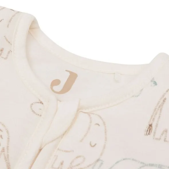 Jollein Baby Slaapzak met Afritsbare Mouw Sleepy Miffy Terry - Biscuit - 90 cm