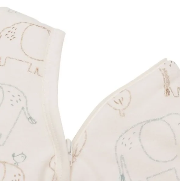 Jollein Baby Slaapzak met Afritsbare Mouw Sleepy Miffy Terry - Biscuit - 90 cm