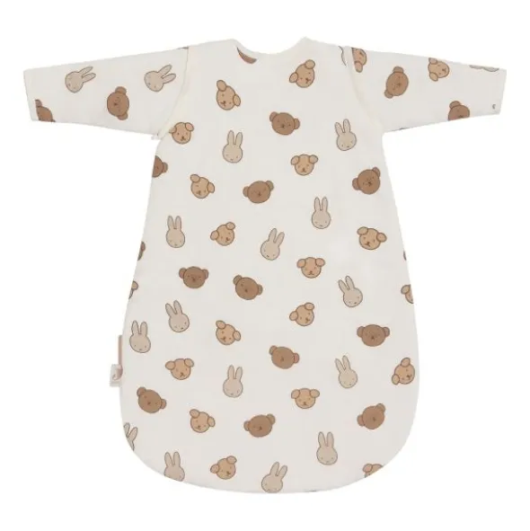 Jollein Baby Slaapzak met Afritsbare Mouw Sleepy Miffy Terry - Biscuit - 90 cm