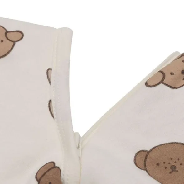 Jollein Baby Slaapzak met Afritsbare Mouw Sleepy Miffy Terry - Biscuit - 90 cm