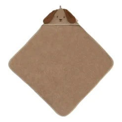 Jollein Badcape Dier - Badstof - 75x75 cm - Charlie
