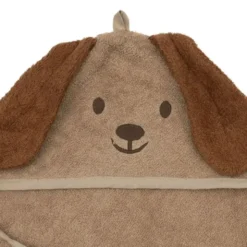 Jollein Badcape Dier - Badstof - 75x75 cm - Charlie