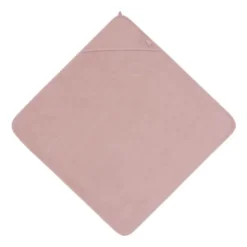 Jollein Badcape Uni - Badstof - 100x100 cm - Wild Rose