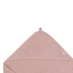 Jollein Badcape Uni - Badstof - 100x100 cm - Wild Rose