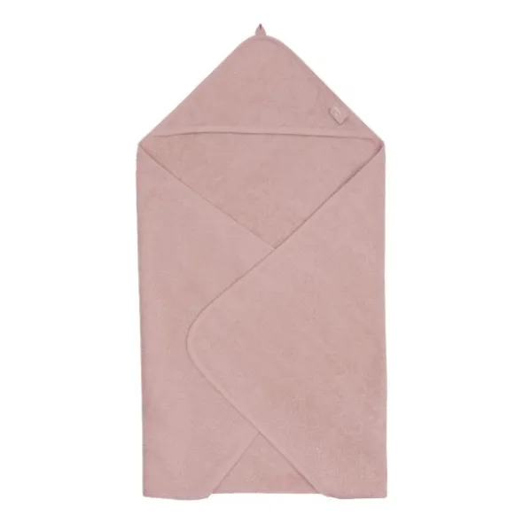 Jollein Badcape Uni - Badstof - 100x100 cm - Wild Rose
